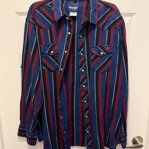Wrangler Multi-Color Plaid Shirt